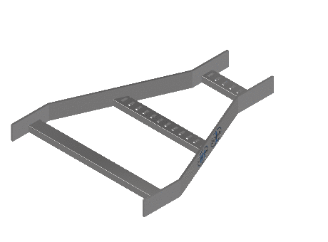 Flatbar Straight Reducer - 2FBHG-18X06L-SR-MS
