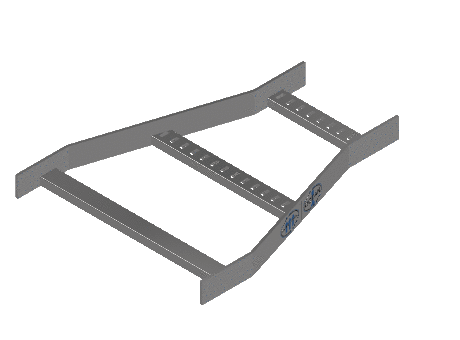 Flatbar Straight Reducer - 2FBHG-18X09L-SR-MS