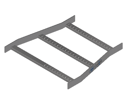 Flatbar Straight Reducer - 2FBHG-24X18L-SR-MS