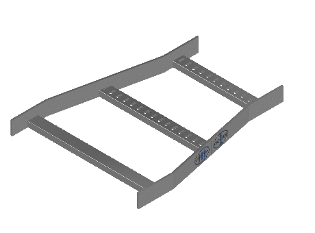 Flatbar Straight Reducer - 2FBS4-18X12L-SR-MS