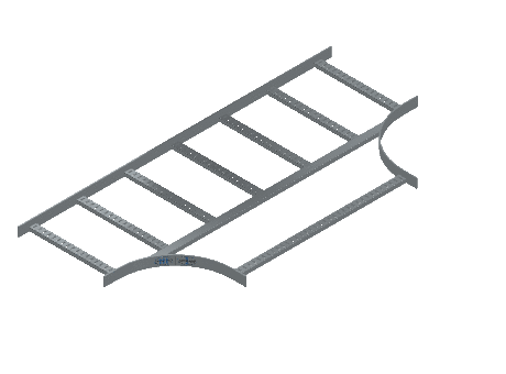 Flatbar Horizontal Tee Expanding - 2FBHG-18X36L12-HT-MS