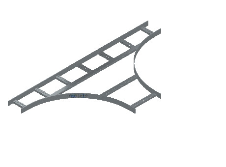 Flatbar Horizontal Tee Expanding - 2FBHG-06X12L24-HT-MS