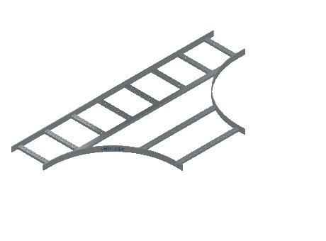 Flatbar Horizontal Tee Expanding - 2FBHG-12X24L24-HT-MS