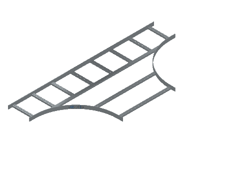 Flatbar Horizontal Tee Expanding - 2FBHG-12X30L24-HT-MS
