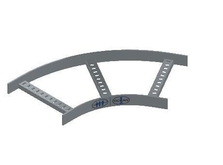 Flatbar Horizontal Bend - 2FBHG-12L12-HB60-MS