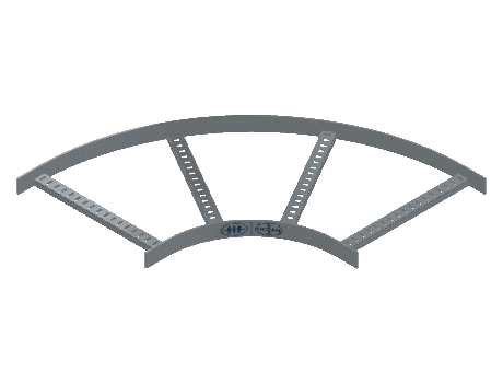 Flatbar Horizontal Bend - 2FBHG-18L12-HB90-MS