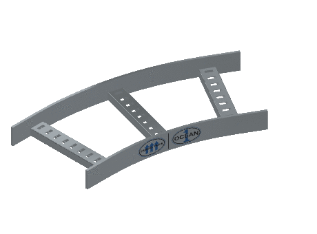 Flatbar Horizontal Bend - 2FBHG-09L24-HB30-MS
