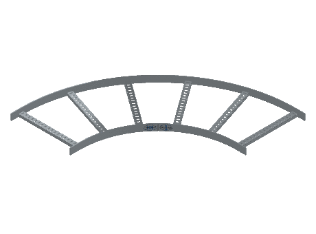Flatbar Horizontal Bend - 2FBHG-18L24-HB90-MS