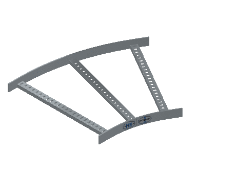 Flatbar Horizontal Bend - 2FBHG-24L24-HB30-MS