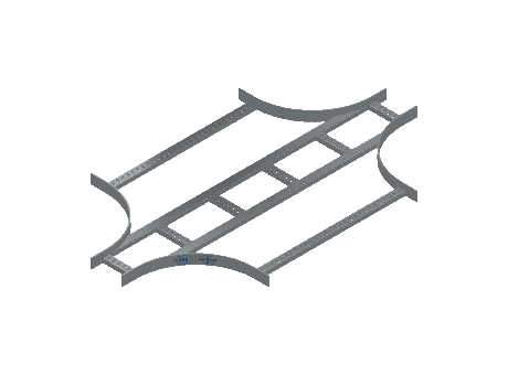 Flatbar Horizontal Cross Expanding - 2FBHG-06X30L12-HC-MS