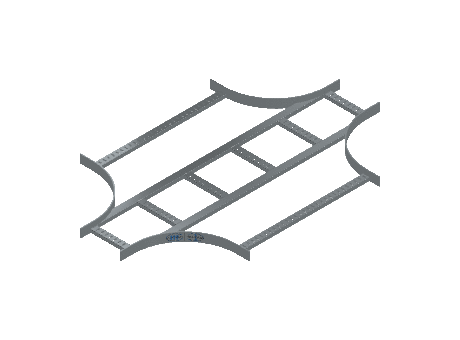 Flatbar Horizontal Cross Expanding - 2FBHG-09X30L12-HC-MS