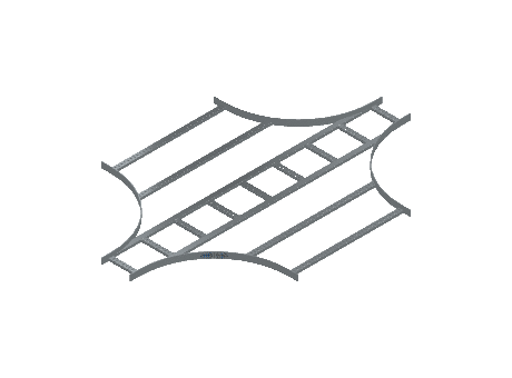 Flatbar Horizontal Cross Expanding - 2FBHG-09X36L24-HC-MS