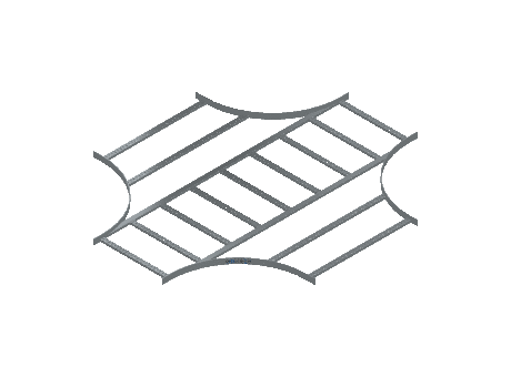 Flatbar Horizontal Cross Expanding - 2FBHG-24X36L24-HC-MS