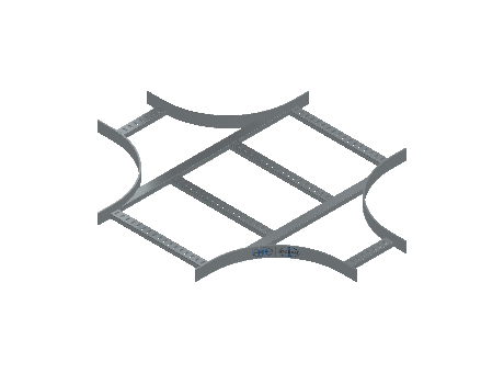Flatbar Horizontal Cross Reducing - 2FBHG-18X09L12-HC-MS