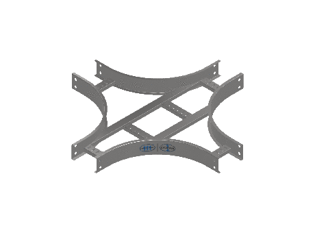 C-Rail Horizontal Cross Equal - 3CRS4-06X06L12-HC-MS