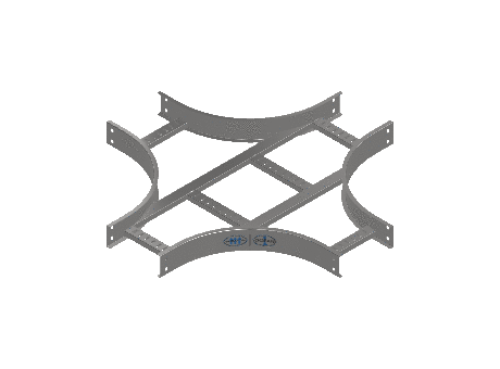 C-Rail Horizontal Cross Equal - 3CRS4-09X09L12-HC-MS