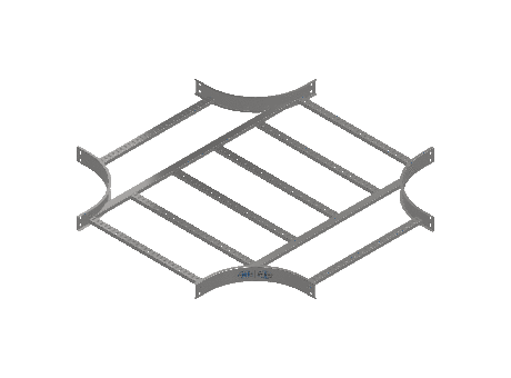 C-Rail Horizontal Cross Equal - 3CRS4-30X30L12-HC-MS