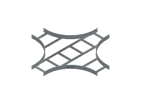 C-Rail Horizontal Cross Equal - 3CRHG-12X12L24-HC-MS