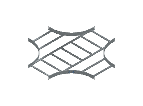 C-Rail Horizontal Cross Equal - 3CRHG-24X24L24-HC-MS