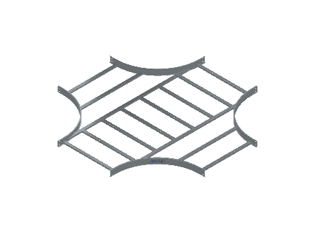 C-Rail Horizontal Cross Equal - 3CRHG-30X30L24-HC-MS
