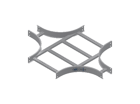 C-Rail Horizontal Cross Reducing - 3CRAL-18X06L12-HC-MS