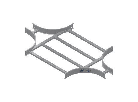 C-Rail Horizontal Cross Reducing - 3CRAL-30X06L12-HC-MS