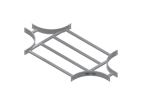 C-Rail Horizontal Cross Reducing - 3CRAL-36X06L12-HC-MS