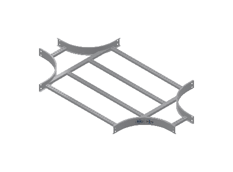 C-Rail Horizontal Cross Reducing - 3CRAL-36X09L12-HC-MS