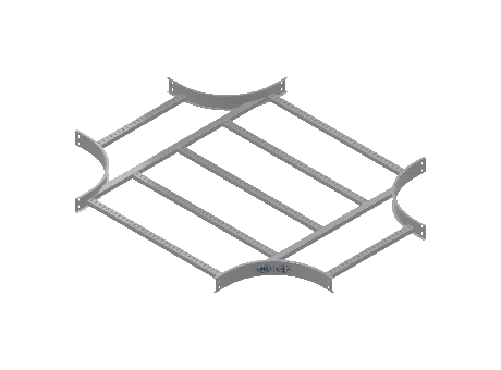 C-Rail Horizontal Cross Reducing - 3CRAL-36X24L12-HC-MS