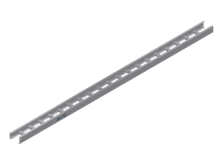 C-Rail Ladder Tray Straight - 3CRAL-06-06-10-MS
