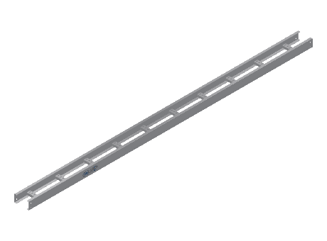 C-Rail Ladder Tray Straight - 3CRAL-06-12-10-MS