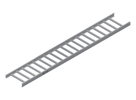 C-Rail Ladder Tray Straight - 3CRAL-18-06-10-MS