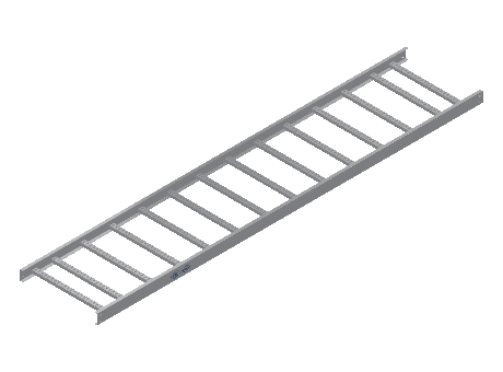 C-Rail Ladder Tray Straight - 3CRAL-24-09-10-MS