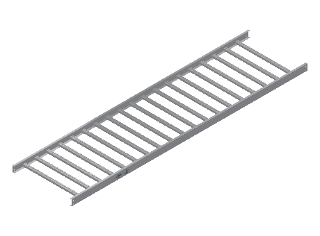 C-Rail Ladder Tray Straight - 3CRAL-30-06-10-MS
