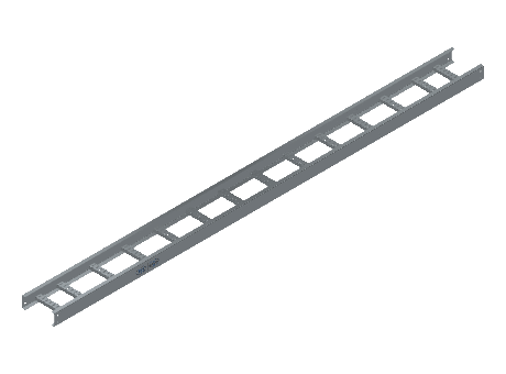 C-Rail Ladder Tray Straight - 3CRHG-09-09-10-MS