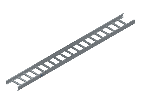 C-Rail Ladder Tray Straight - 3CRHG-12-06-10-MS