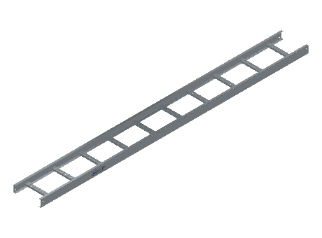 C-Rail Ladder Tray Straight - 3CRHG-12-12-10-MS