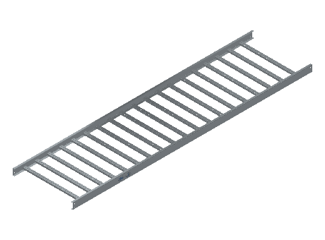 C-Rail Ladder Tray Straight - 3CRHG-30-06-10-MS