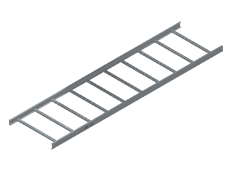 C-Rail Ladder Tray Straight - 3CRHG-30-12-10-MS
