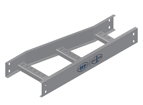 C-Rail Right Hand Reducer - 3CRAL-09X06L-RR-MS