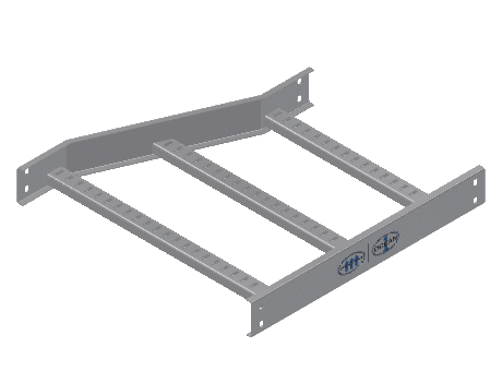 C-Rail Right Hand Reducer - 3CRAL-24X18L-RR-MS