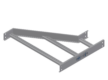 C-Rail Right Hand Reducer - 3CRAL-30X09L-RR-MS