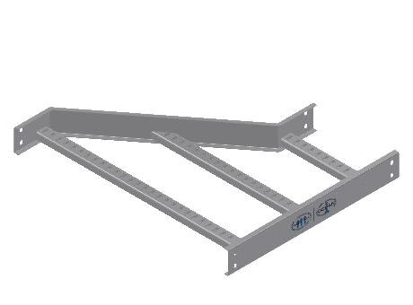 C-Rail Right Hand Reducer - 3CRAL-30X12L-RR-MS