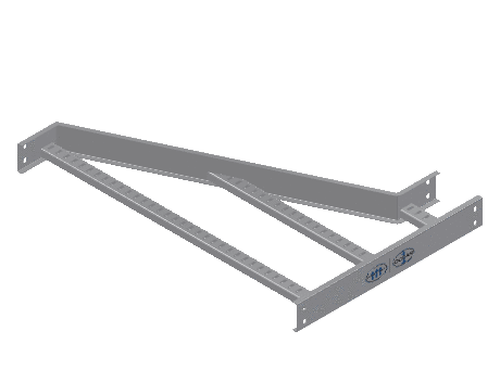 C-Rail Right Hand Reducer - 3CRAL-36X06L-RR-MS