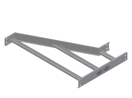 C-Rail Right Hand Reducer - 3CRAL-36X09L-RR-MS
