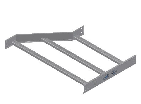 C-Rail Right Hand Reducer - 3CRAL-36X24L-RR-MS