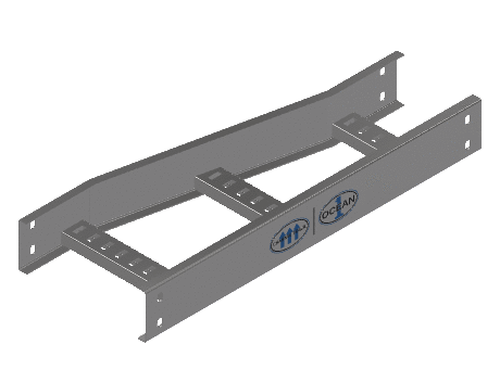 C-Rail Right Hand Reducer - 3CRHG-09X06L-RR-MS