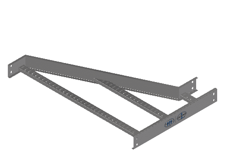 C-Rail Right Hand Reducer - 3CRHG-36X06L-RR-MS