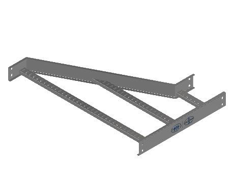 C-Rail Right Hand Reducer - 3CRHG-36X09L-RR-MS