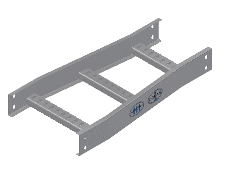 C-Rail Straight Reducer - 3CRAL-12X09L-SR-MS